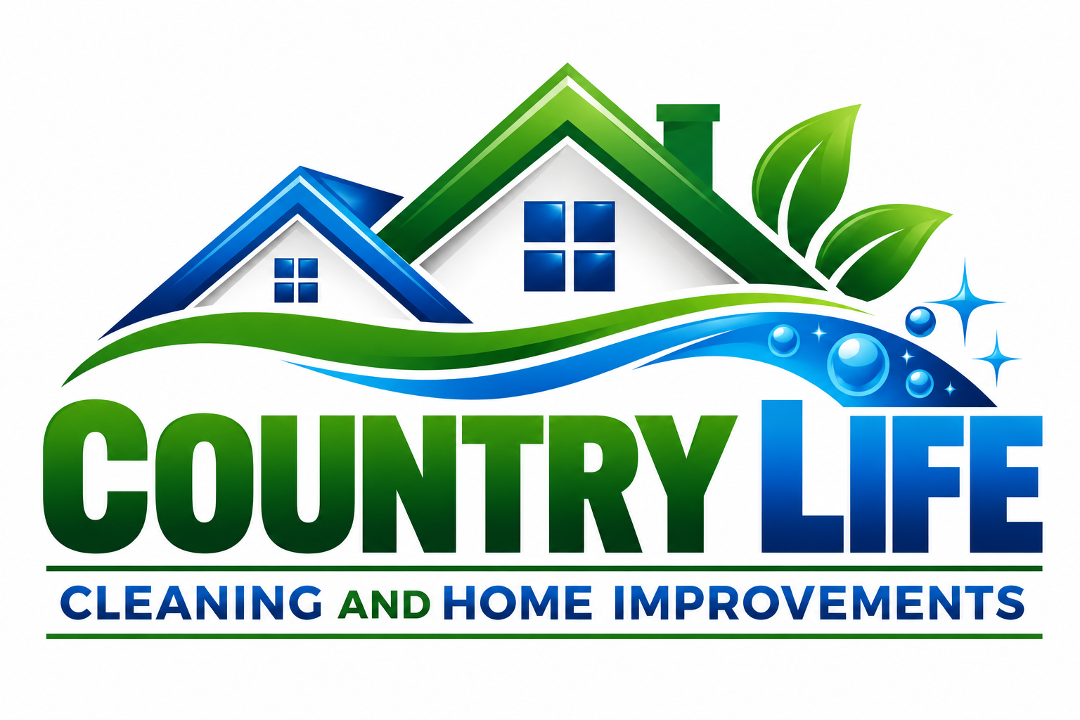 Country Life Cleaning and Home Improvements logo